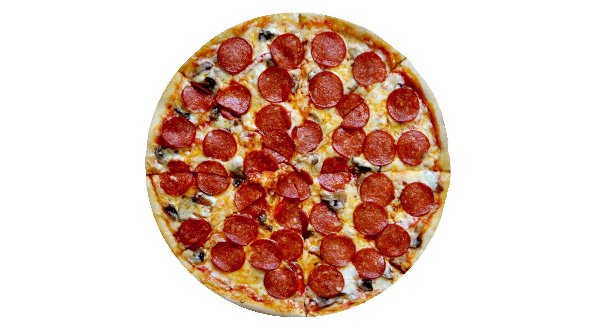 фото пицца пепперони на белом фоне фото 32